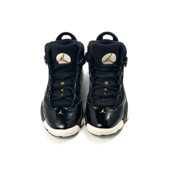 Nike Jordan 6 Ring Black & Gold Size 13 - Picture 2 of 7